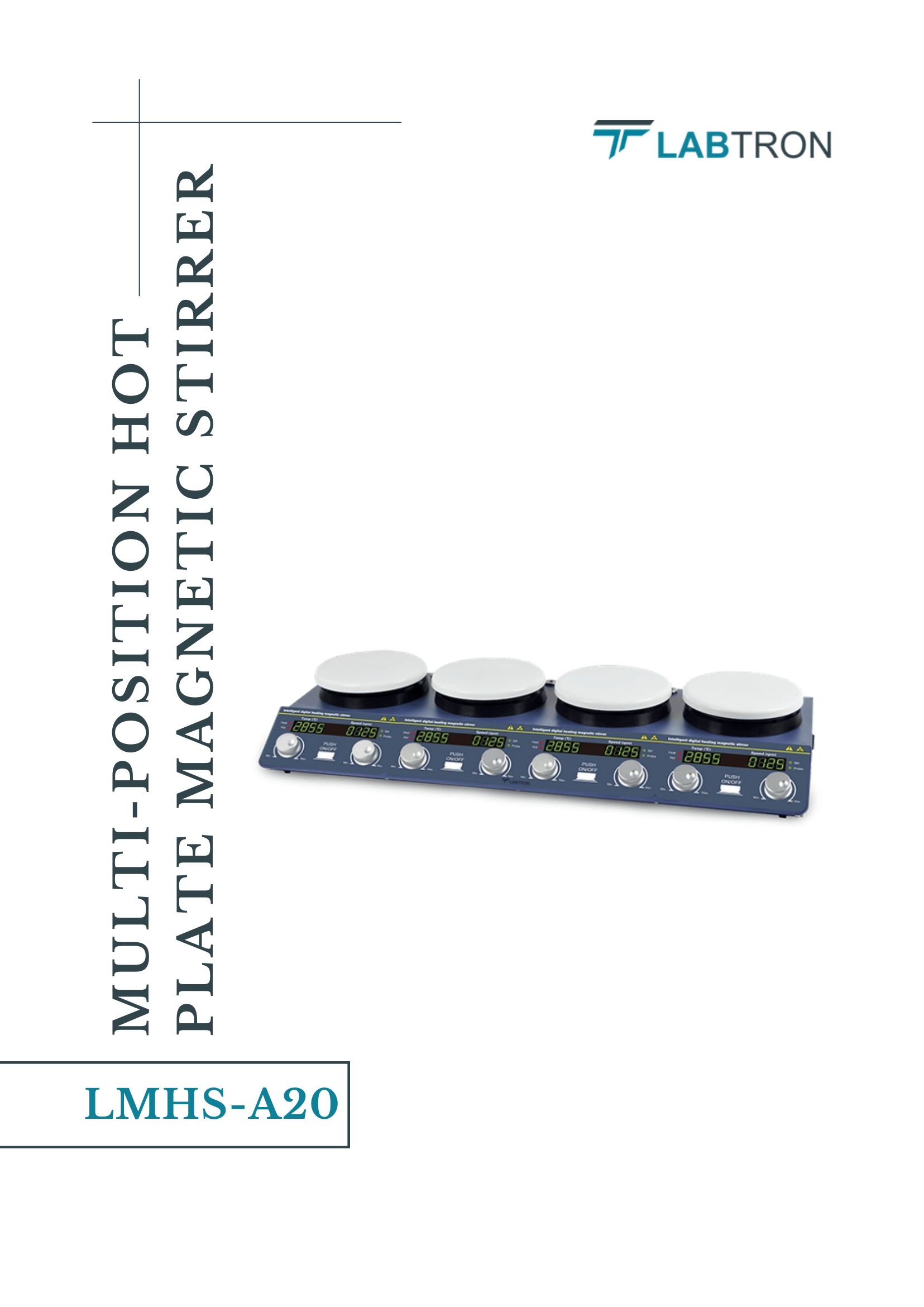 Multi-Position Hot Plate Magnetic Stirrer LMHS-A20 Manual