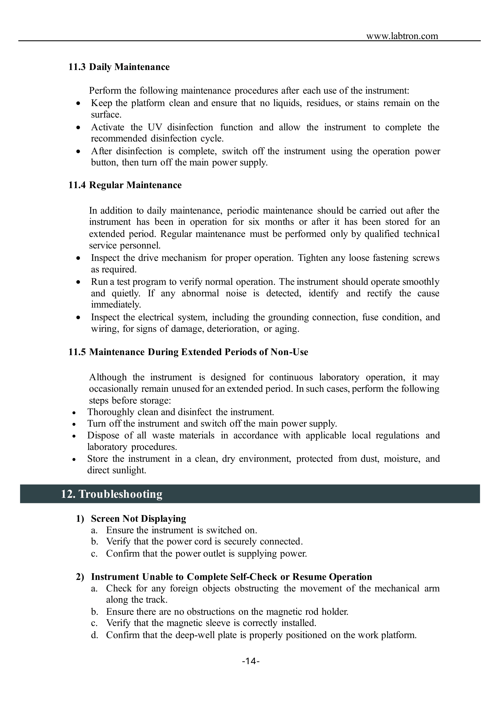 Nucleic Acid Extraction System LNES-A10 Manual