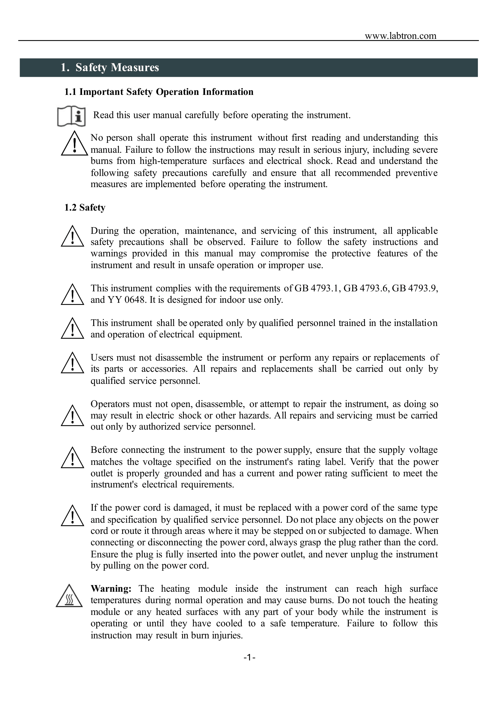 Nucleic Acid Extraction System LNES-A10 Manual