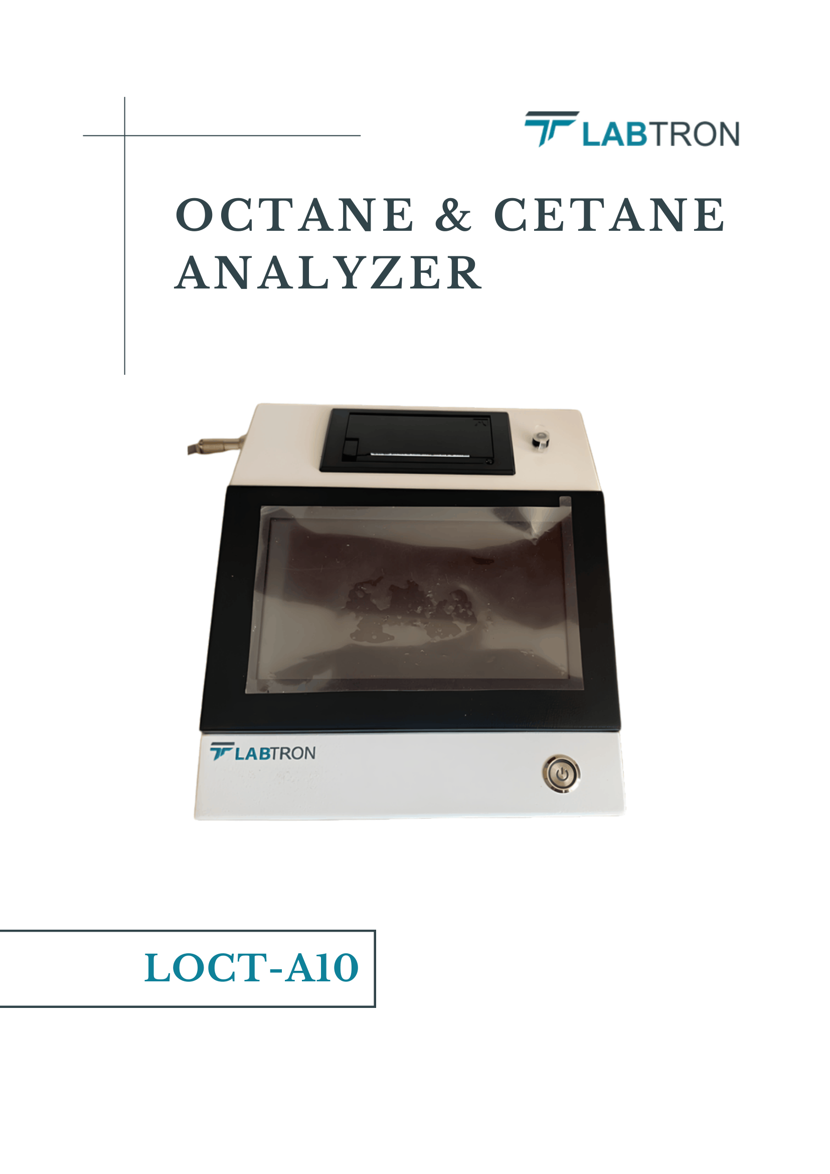 Octane & Cetane Analyzer LOCT-A10 Manual
