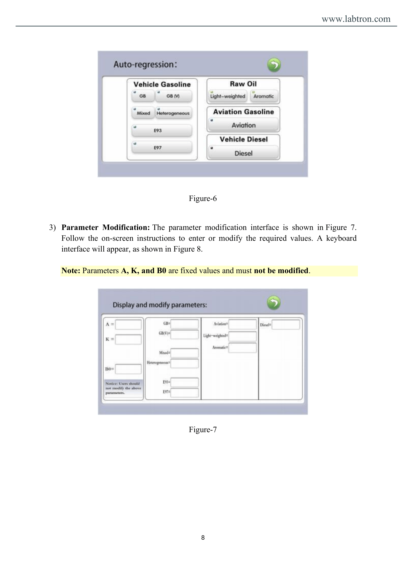 Octane & Cetane Analyzer LOCT-A10 Manual