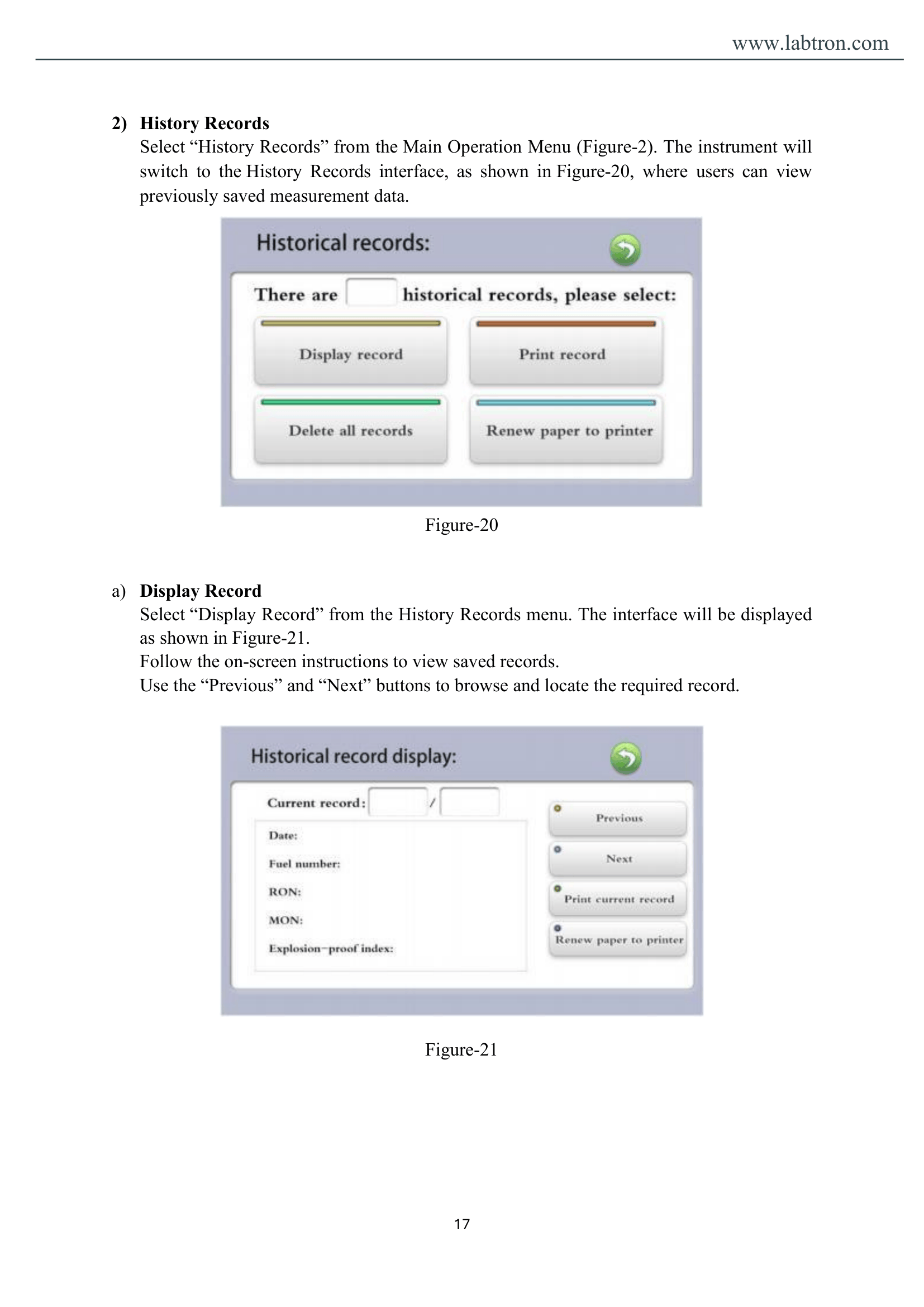 Octane & Cetane Analyzer LOCT-A10 Manual