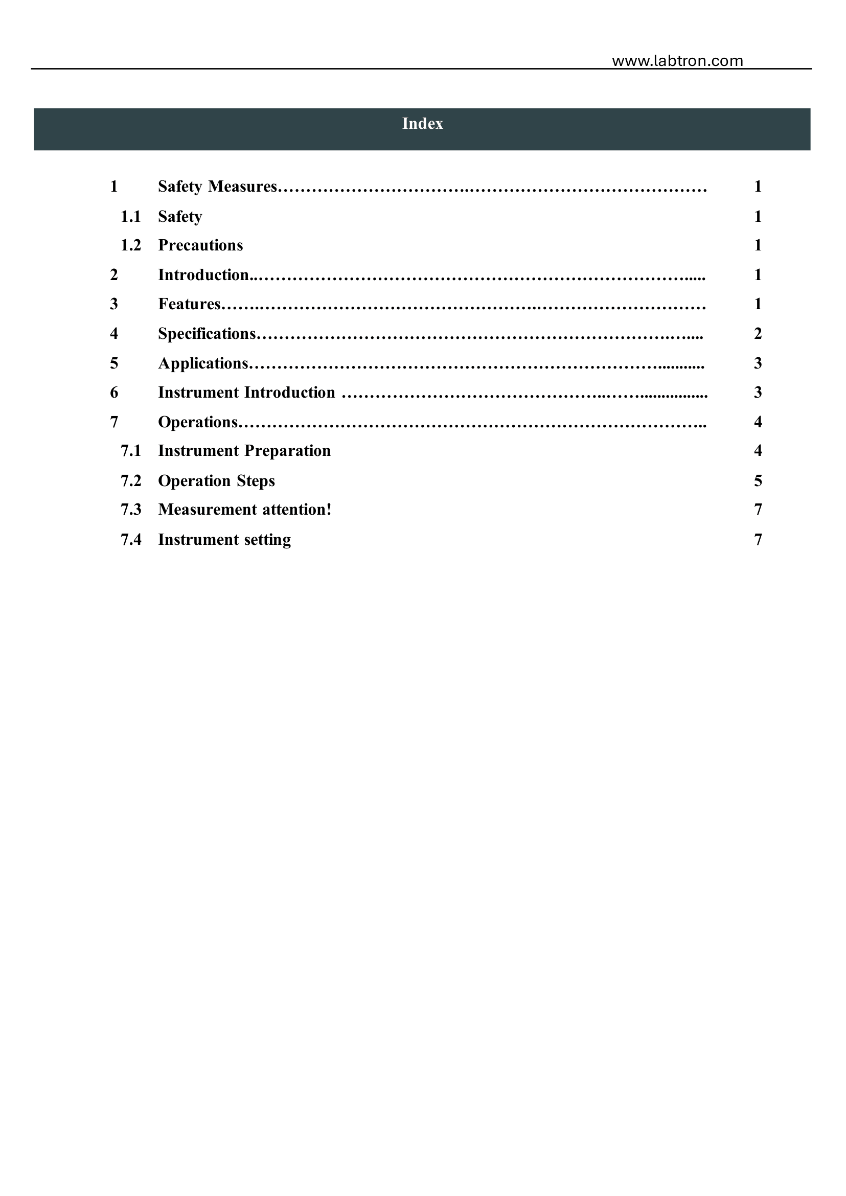 Octane & Cetane Analyzer LOCT-A20 Manual