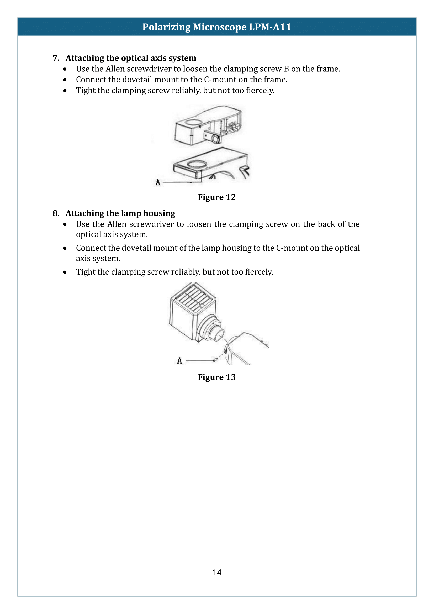 Polarizing Microscope LPM-A11 Manual