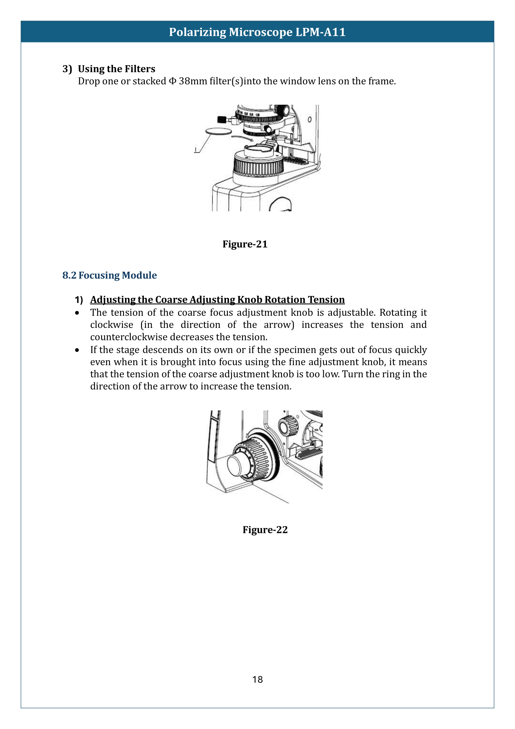 Polarizing Microscope LPM-A11 Manual