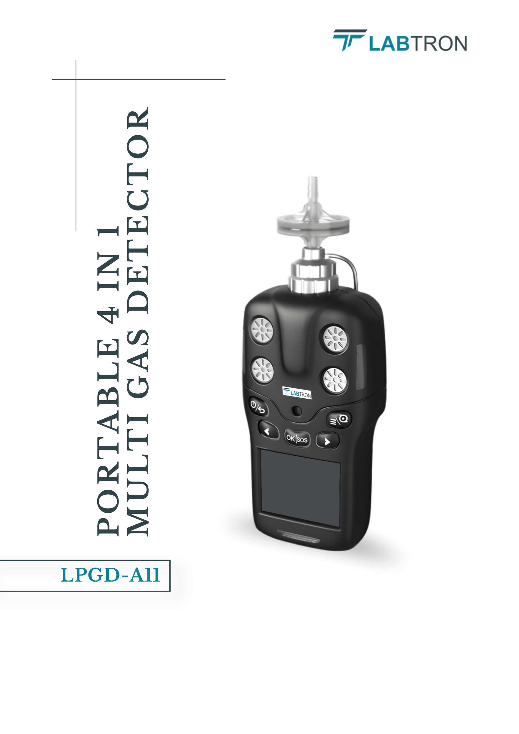 Portable 4 In 1 Multi Gas Detector LPGD-A11 Manual