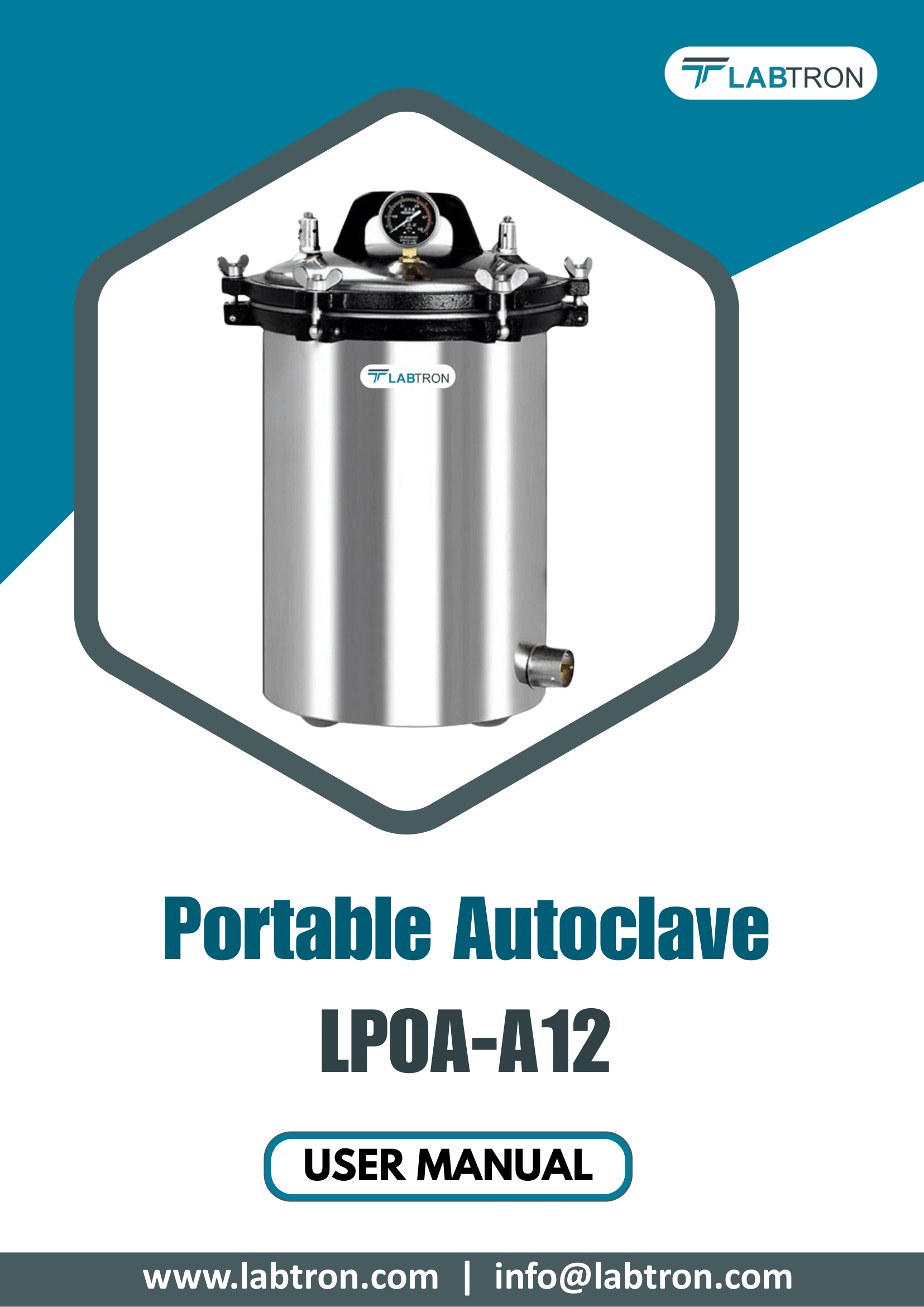 Portable Autoclave LPOA-A12 Manual