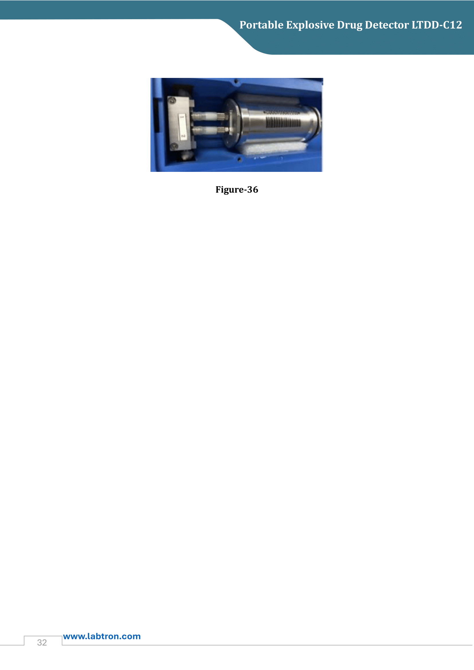 Portable Explosive Drug Detector LTDD-C12 Manual