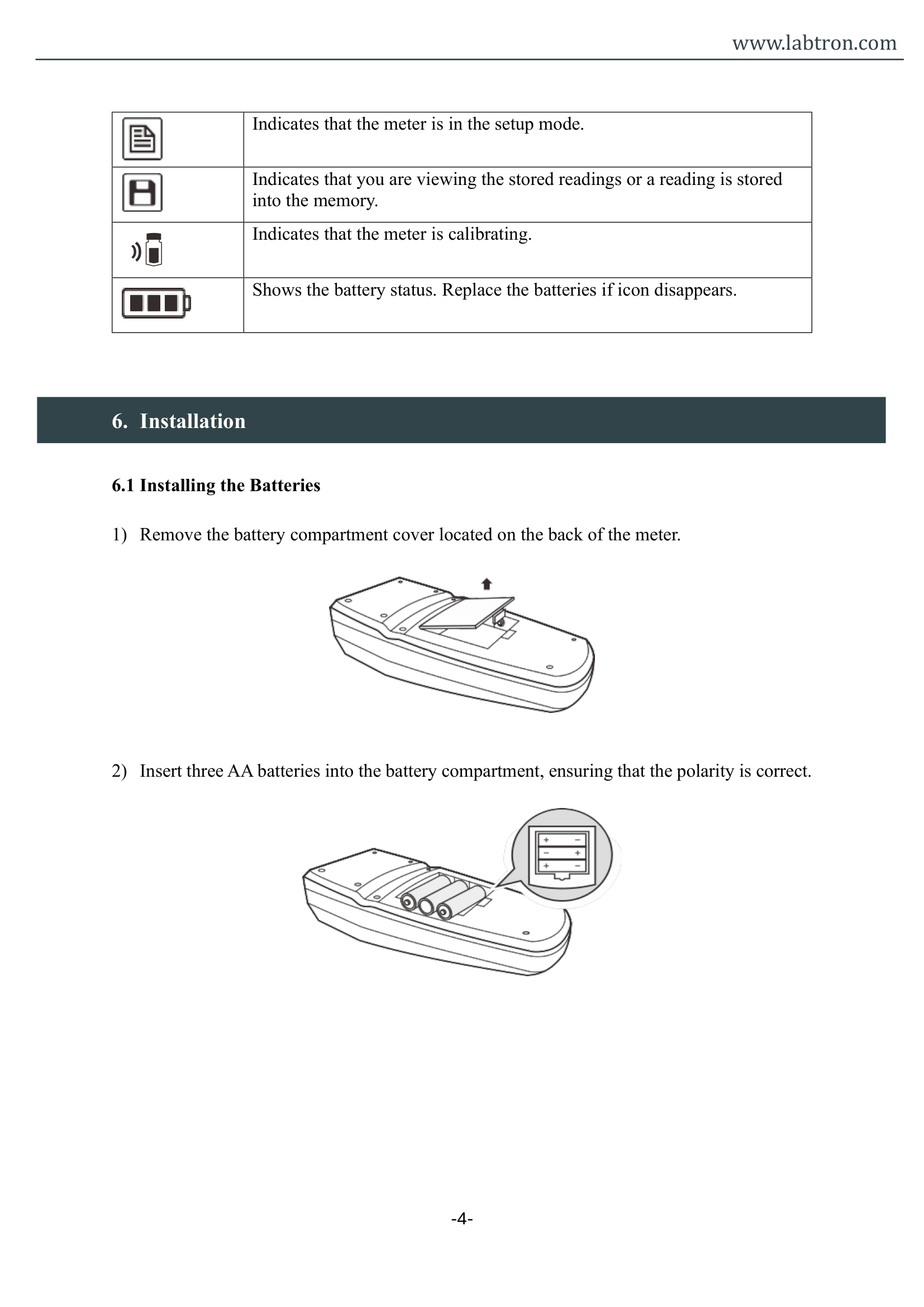 Portable Turbidity Meter LTM-A18 Manual
