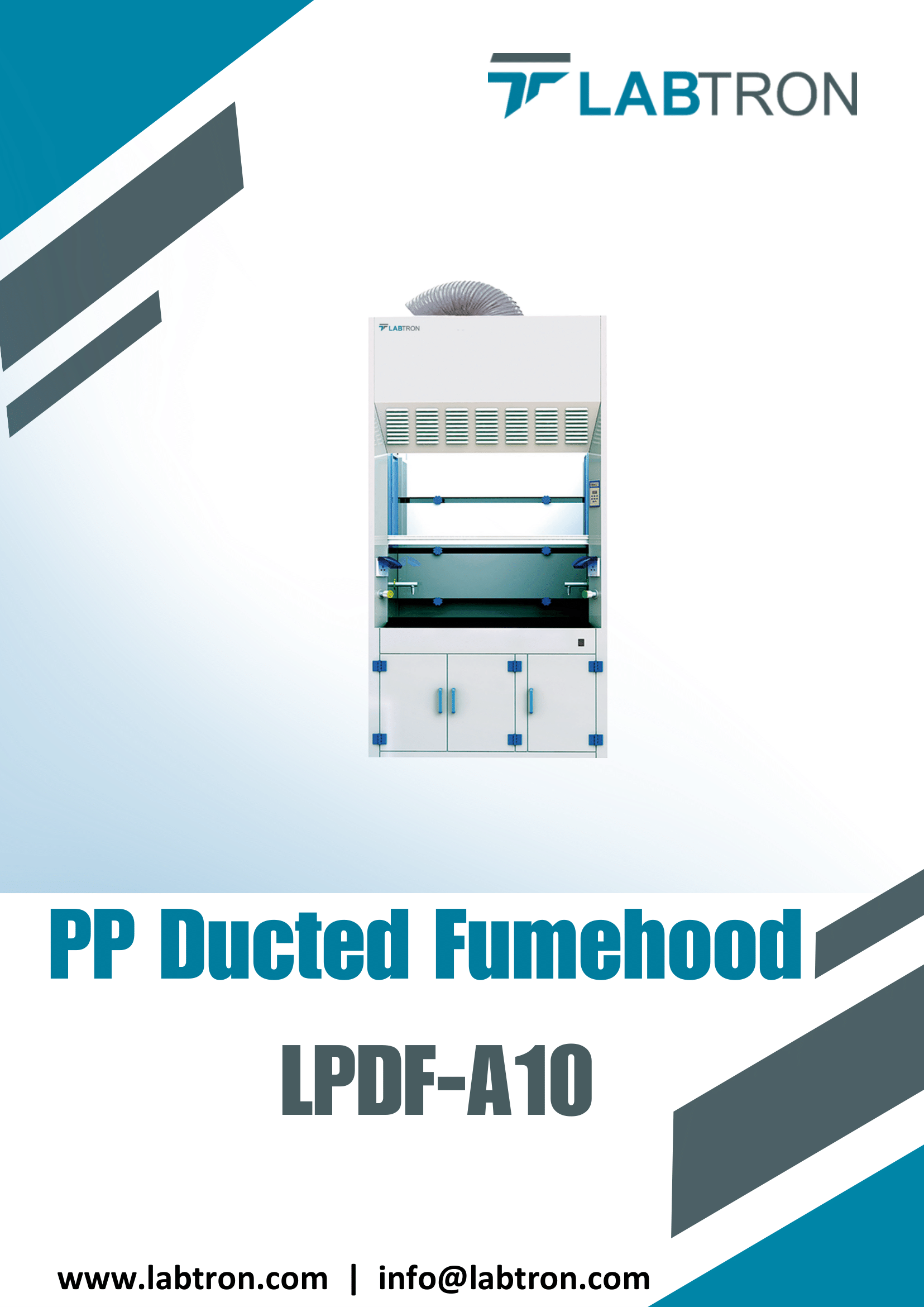 PP Ducted Fume Hood LPDF-A10 Manual