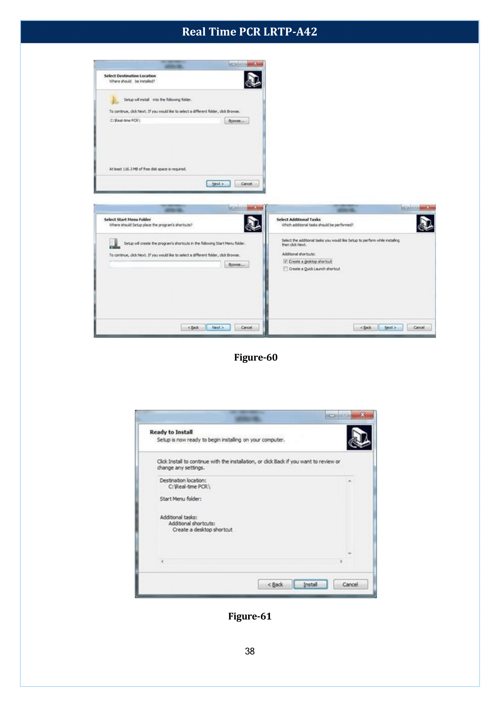 Real Time PCR LRTP-A42 Manual