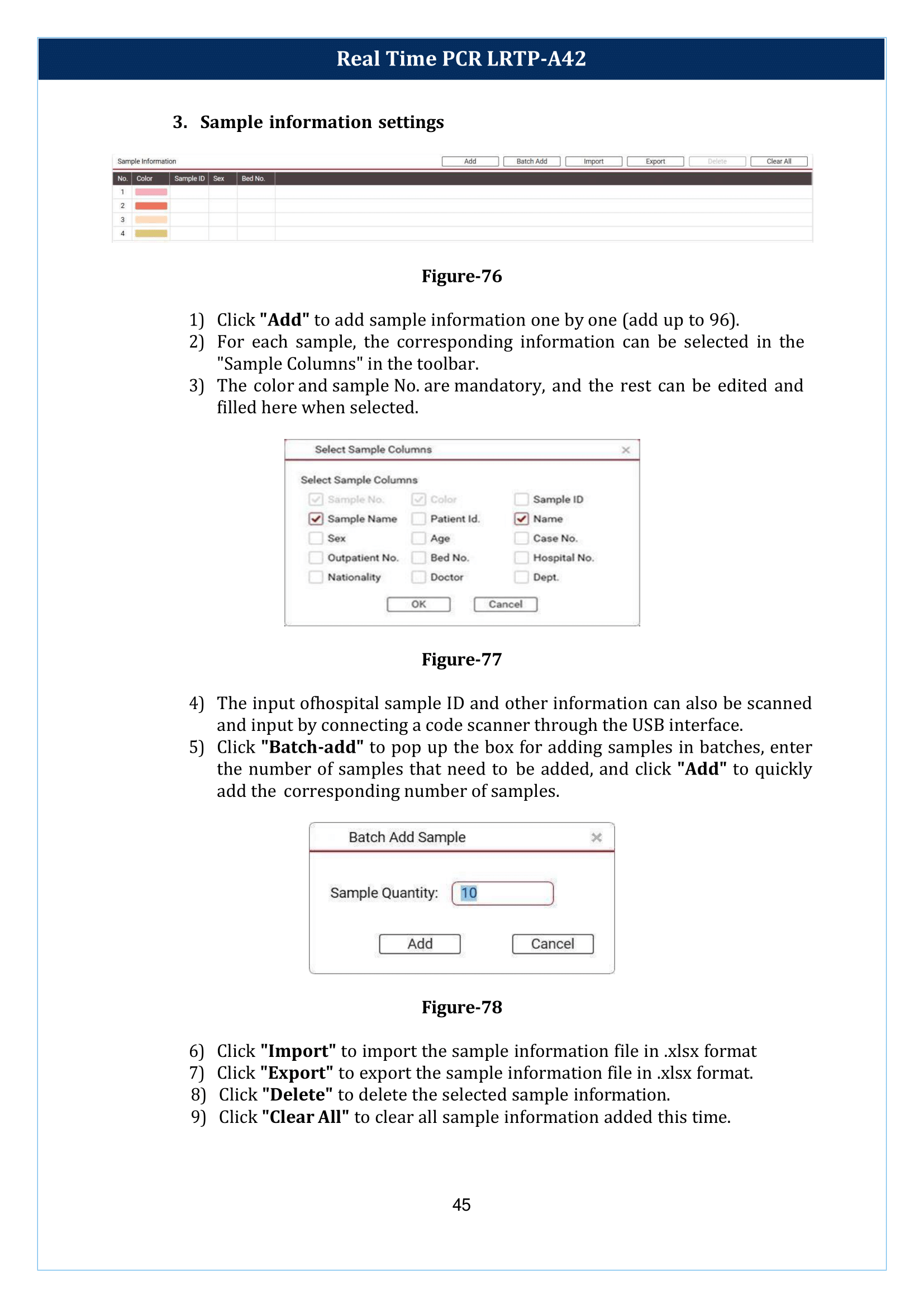 Real Time PCR LRTP-A42 Manual