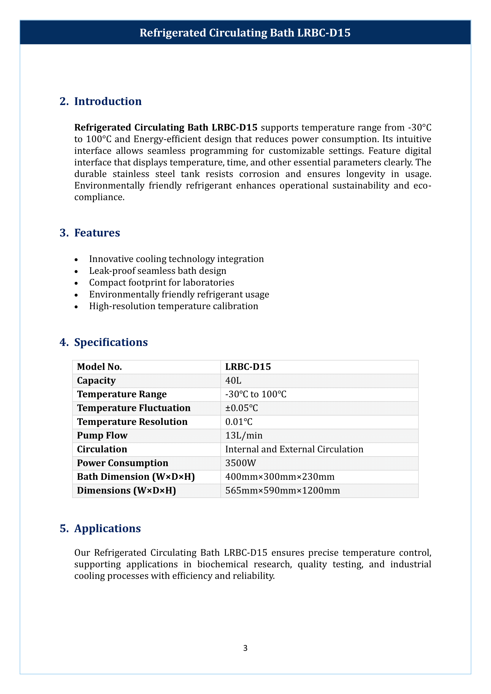 Refrigerated Circulating Bath LRBC-D14 Manual