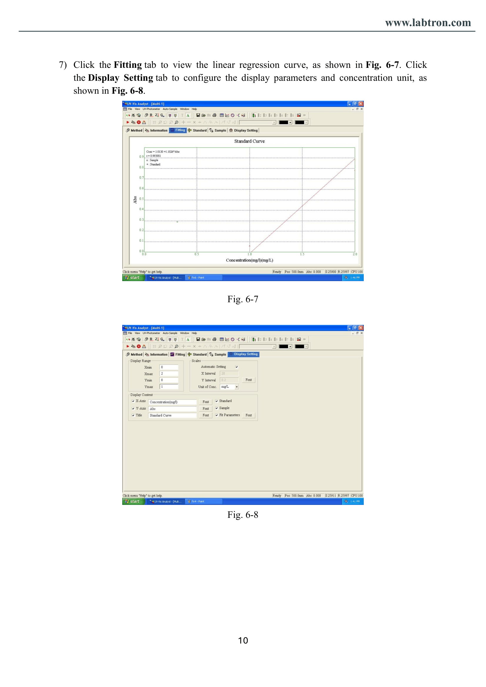 Single Beam UV-Visible Spectrophotometer LUS-A10 Manual
