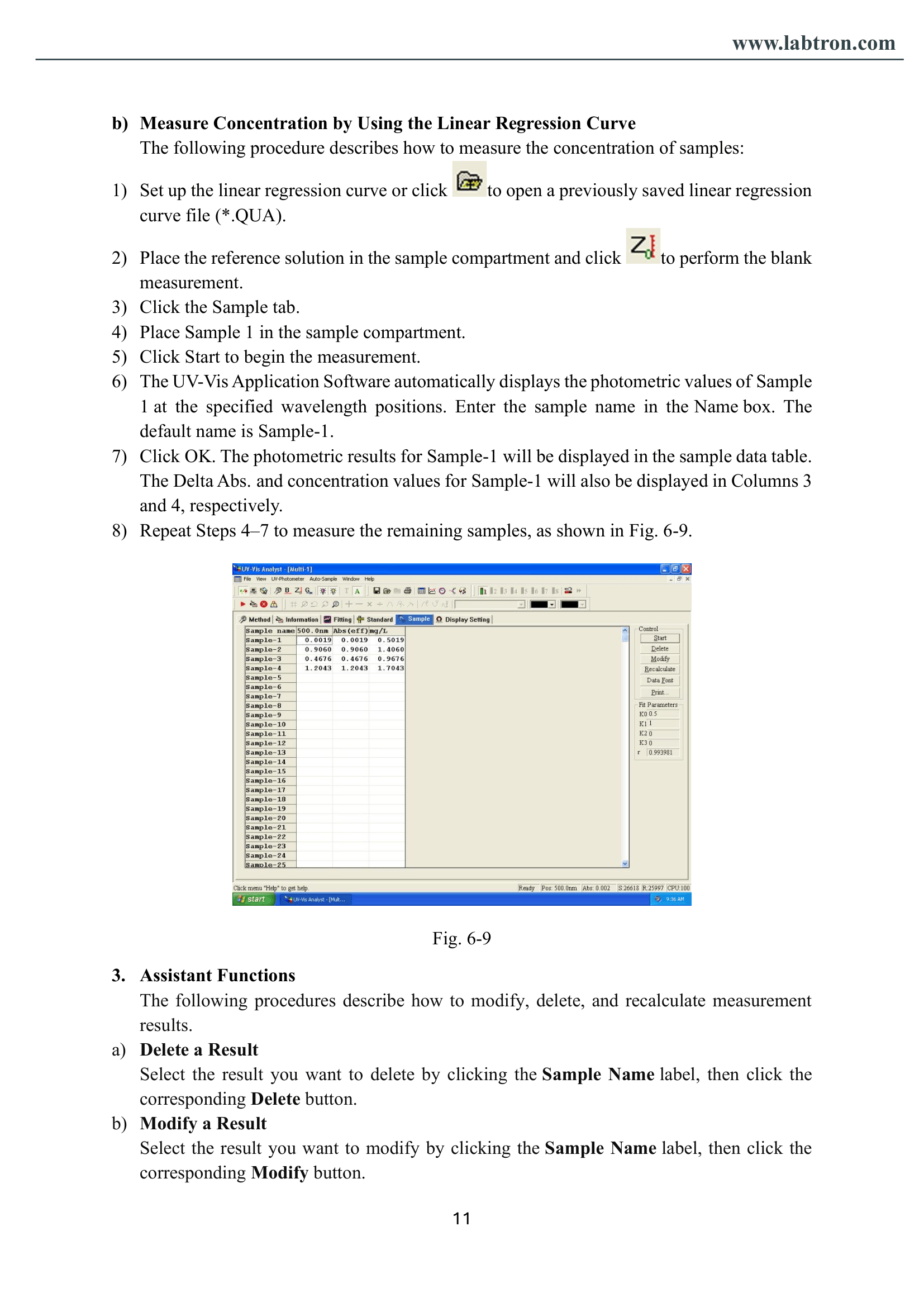 Single Beam UV-Visible Spectrophotometer LUS-A10 Manual