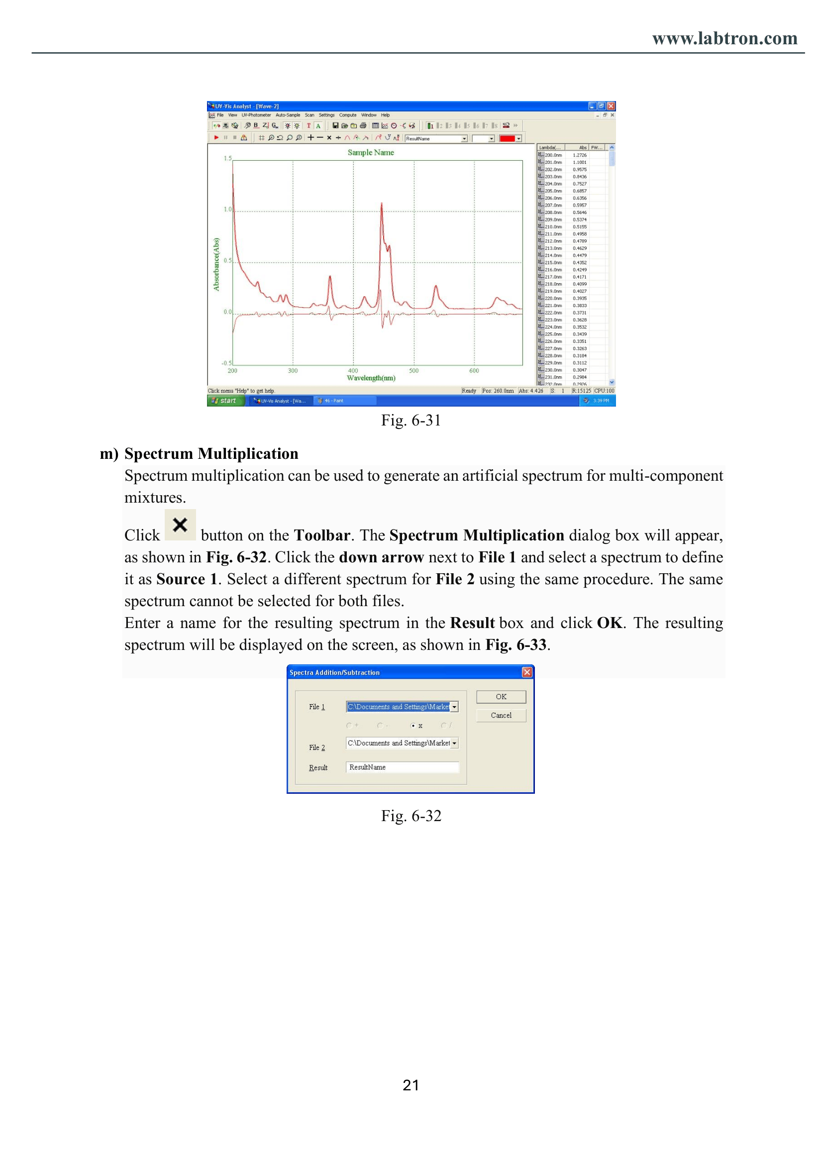 Single Beam UV-Visible Spectrophotometer LUS-A10 Manual