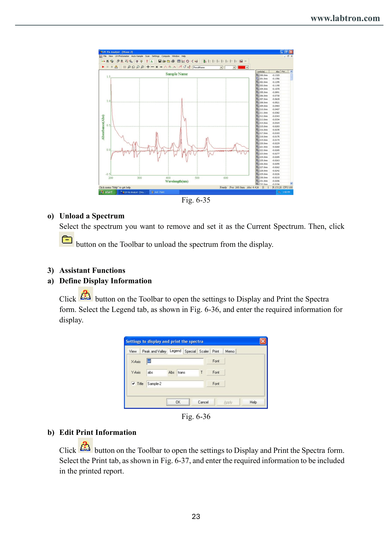 Single Beam UV-Visible Spectrophotometer LUS-A10 Manual