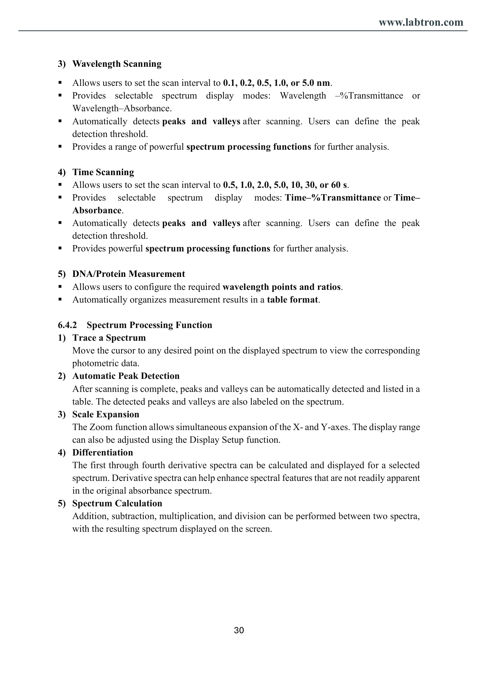 Single Beam UV-Visible Spectrophotometer LUS-A10 Manual