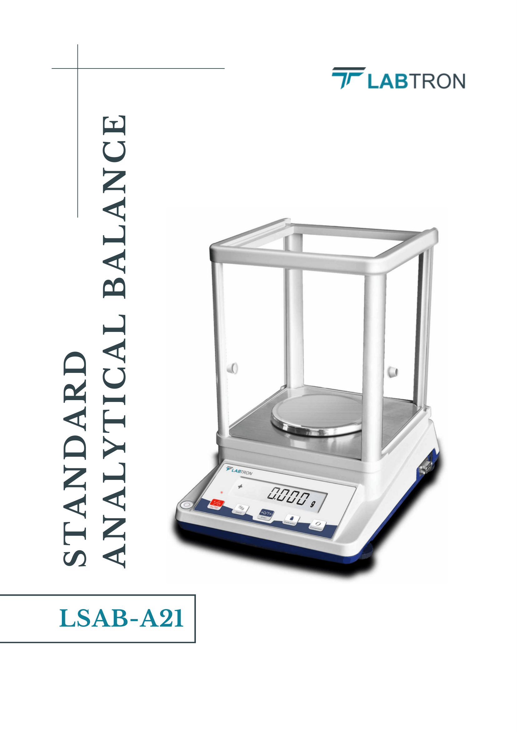 Standard Analytical Balance LSAB-A21 Manual