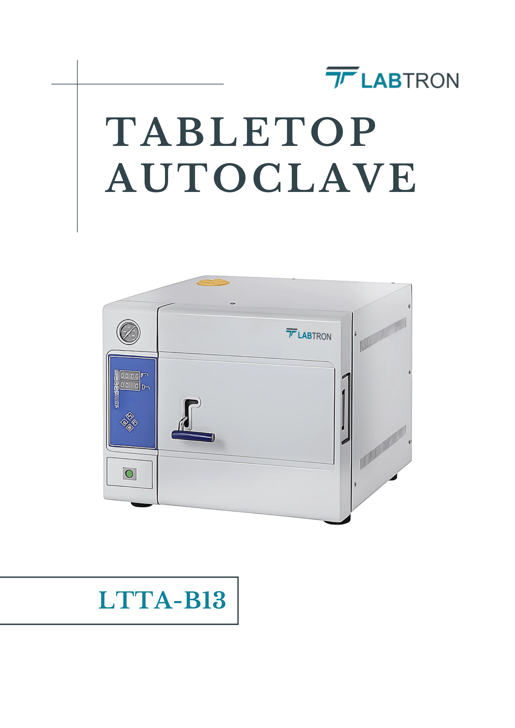 Tabletop Autoclave LTTA-B13 Manual