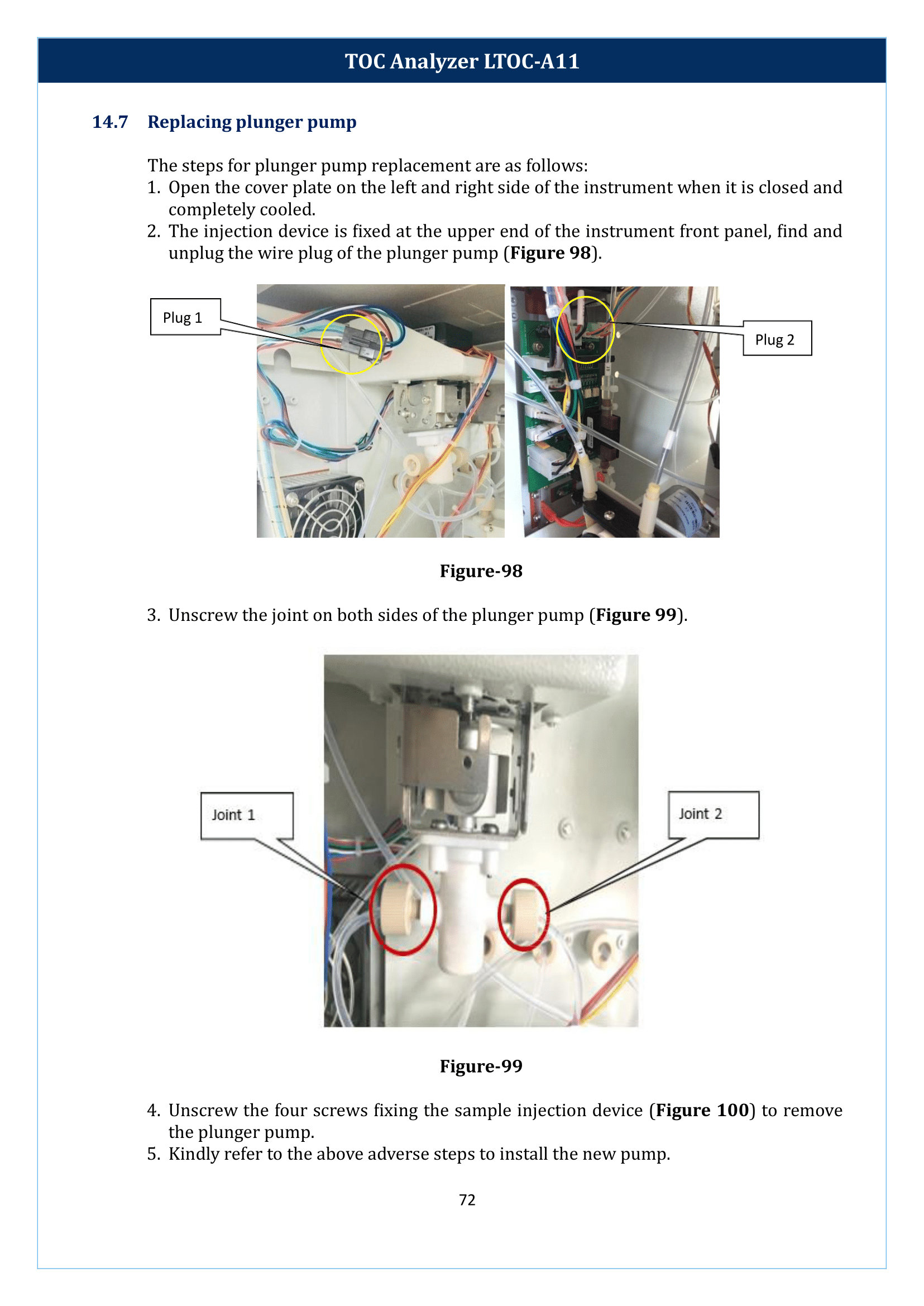 TOC Analyzer LTOC-A11 Manual