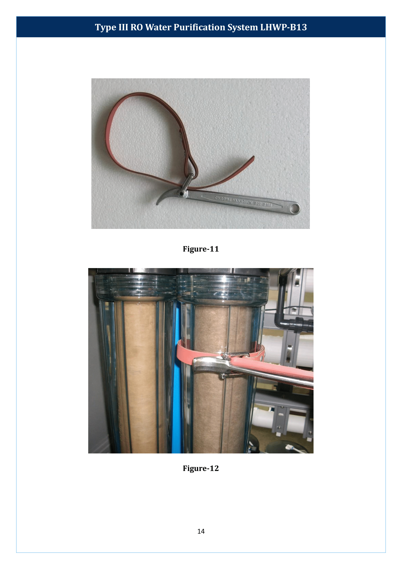 Type III RO Water Purification System LHWP-B13 Manual