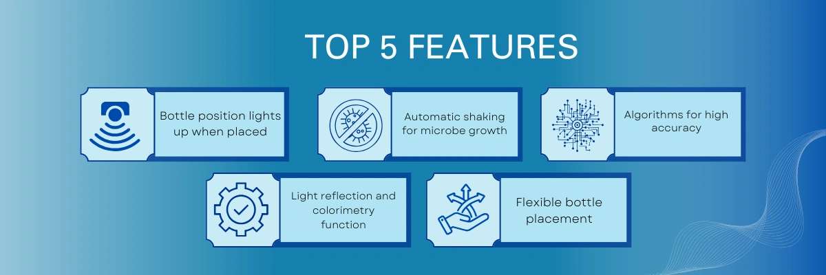 Automated Blood Culture System LABS-A11  Light reflection and colorimetry function