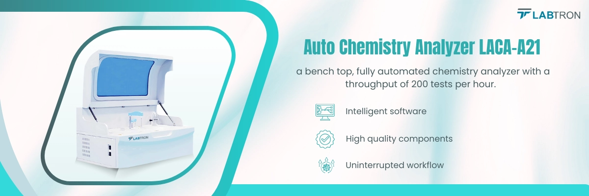 Auto Chemistry Analyzer LACA-A21 Banner