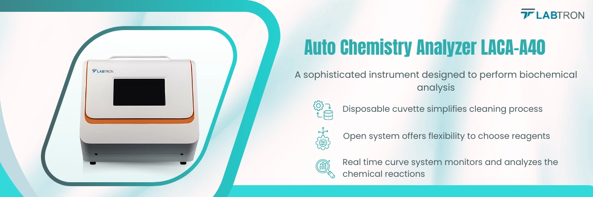 Auto Chemistry Analyzer LACA-A40 Banner