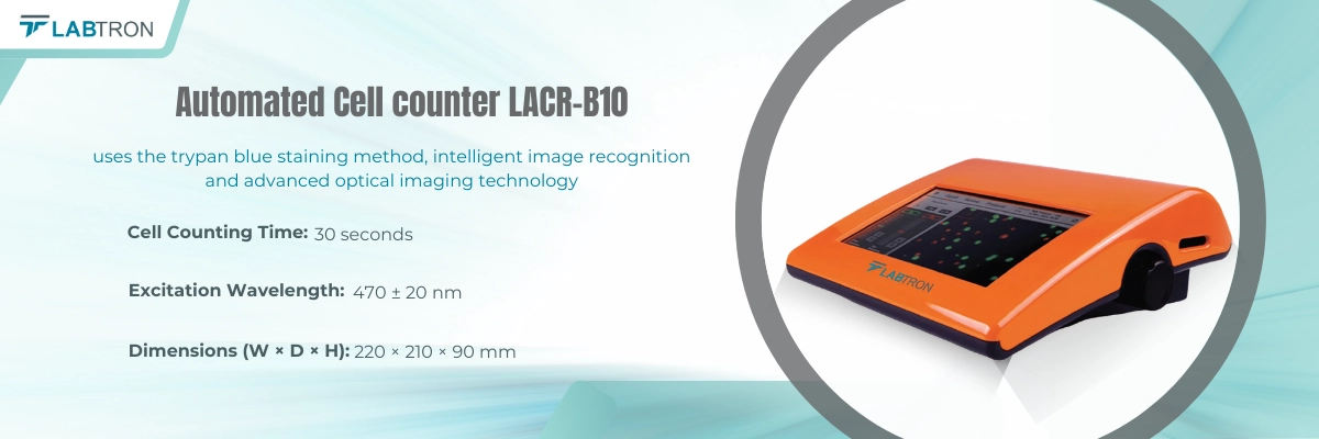 Automated Cell Counter LACR-B10 Banner