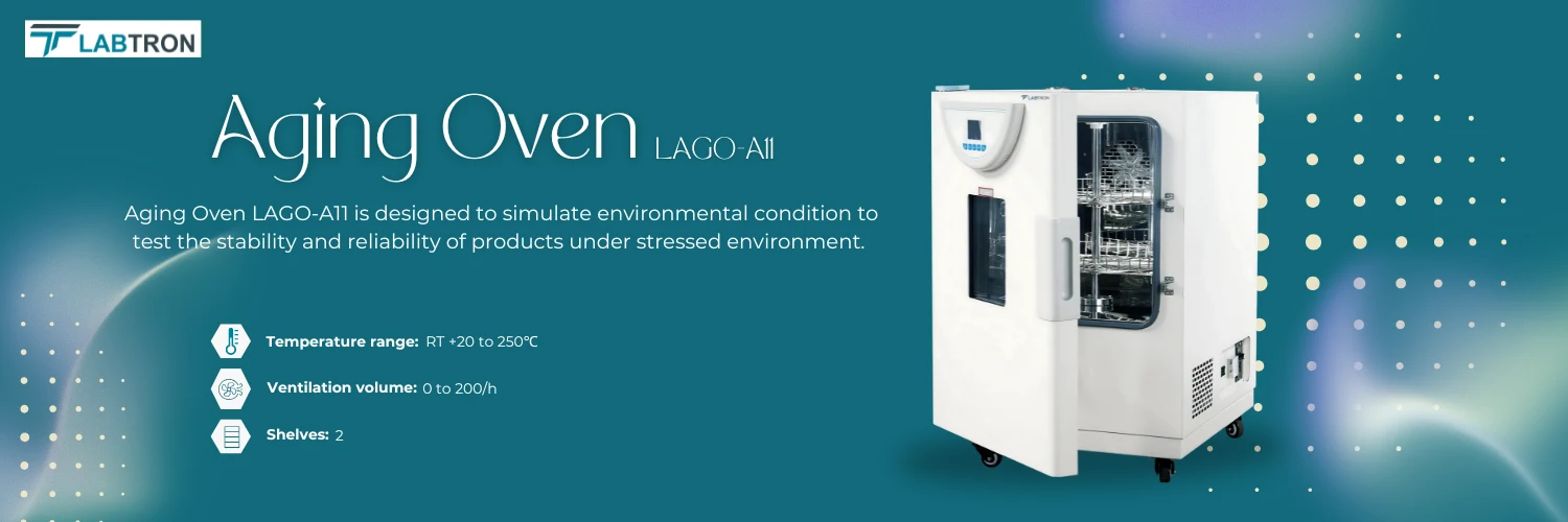 Aging Oven LAGO-A11 | Capacity volume	216 L | Temperature range	RT +20 to 250℃