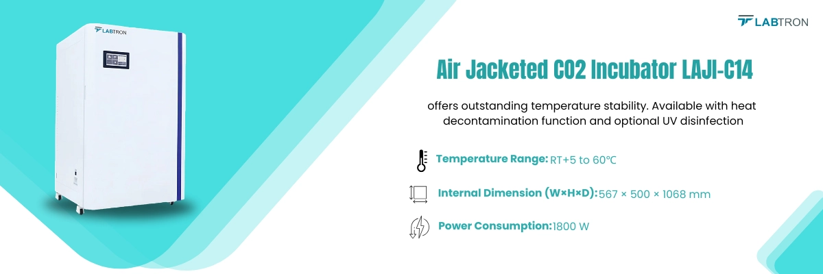 	Air Jacketed CO₂ Incubator LAJI-C14