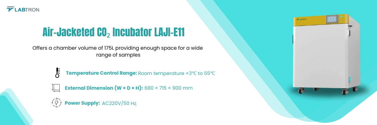 Air-Jacketed CO₂ Incubator LAJI-E11