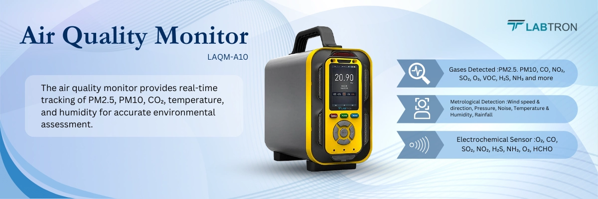 Air Quality Monitor LAQM-A10 Banner