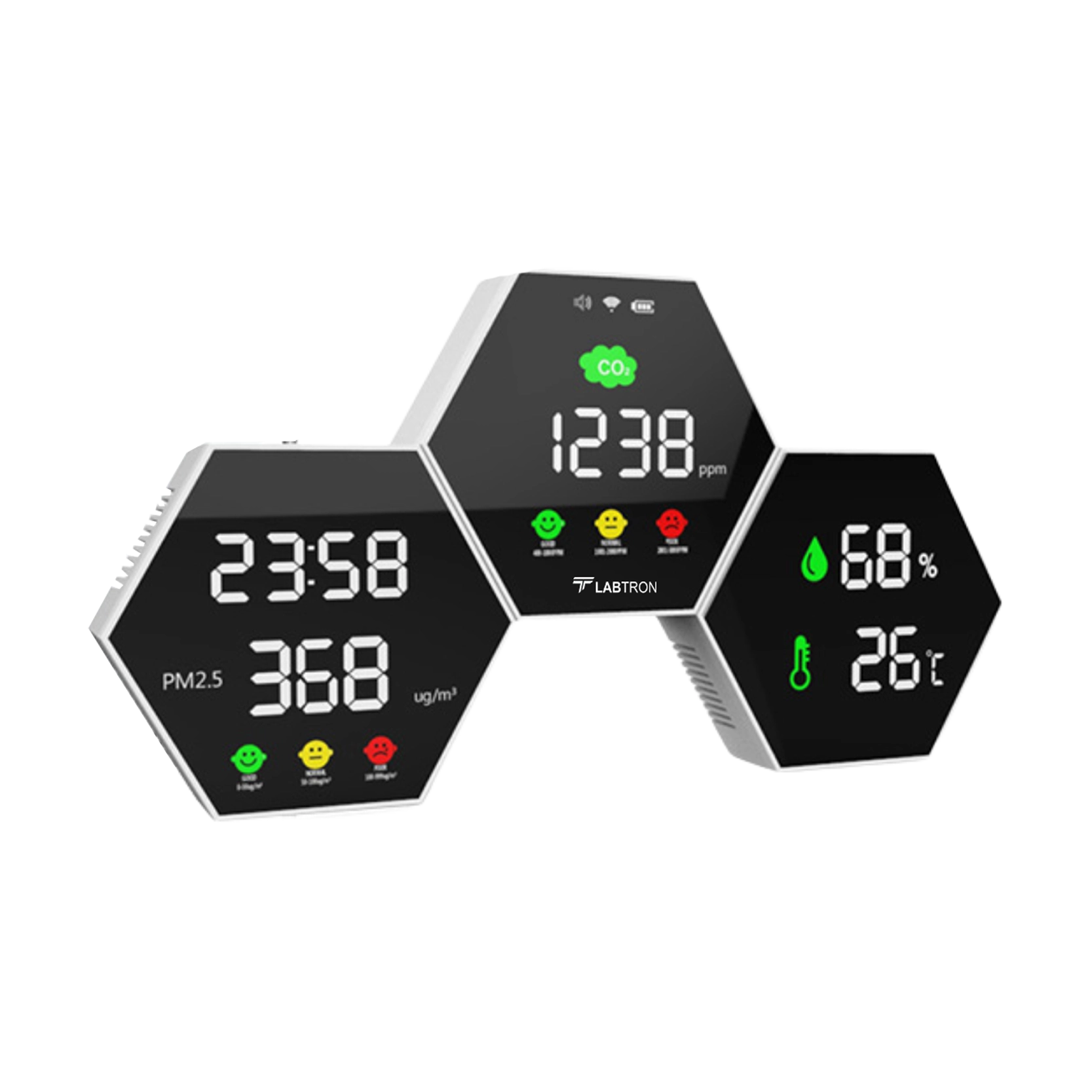 Wall-Mount Air Quality Monitor LAQM-H11