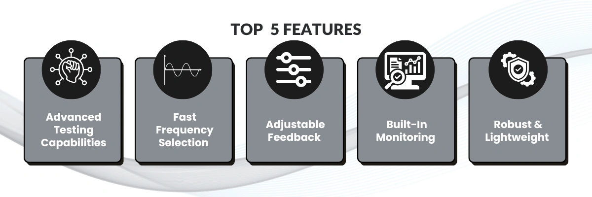 Audiometer LAUD-A10 | Adjustable Feedback | Built-in Monitoring