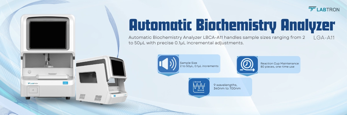 Automatic Biochemistry Analyzer LBCA-A11 Banner
