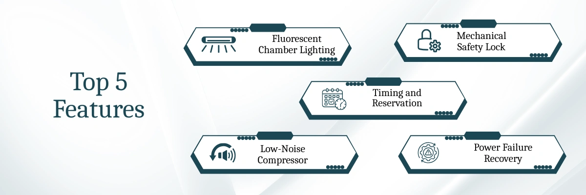 Biochemical Incubator LBCI-C13 | Fluorescent Chamber Lighting | Mechanical Safety Lock