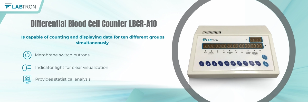 Differential Blood Cell Counter LBCR-A10 Banner