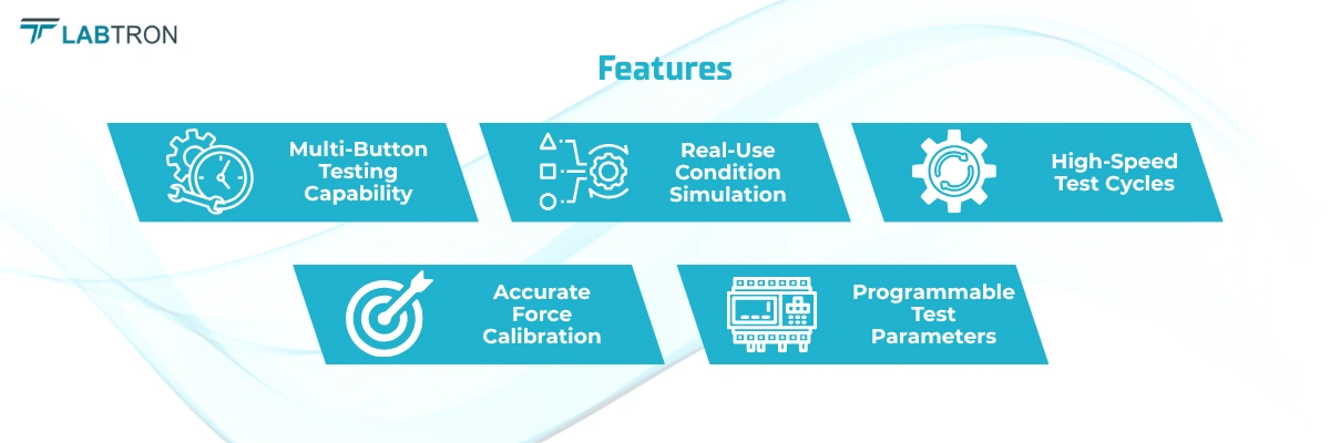 Button Durability Tester LBDT-A11 | Multi-Button Testing Capability | Real-Use Condition Simulation