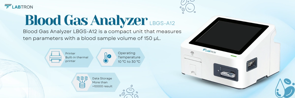 Blood Gas Analyzer LBGS-A12Principle Method	Dry electrochemistry/microfluidic method