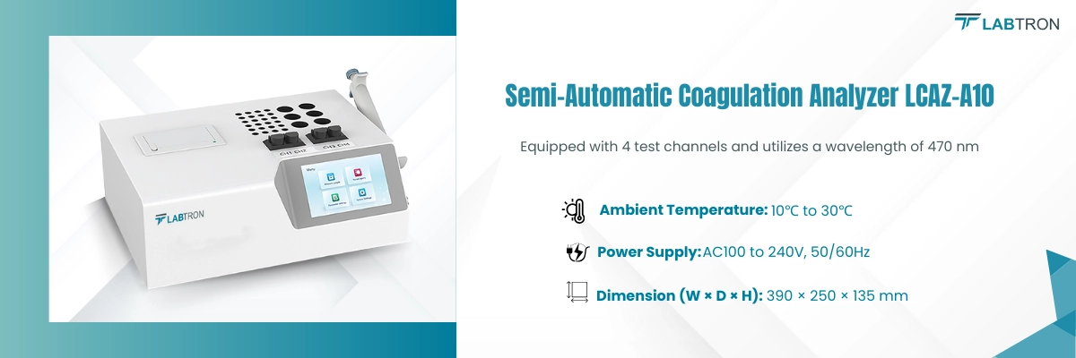 Semi-Automatic Coagulation Analyzer LCAZ-A10