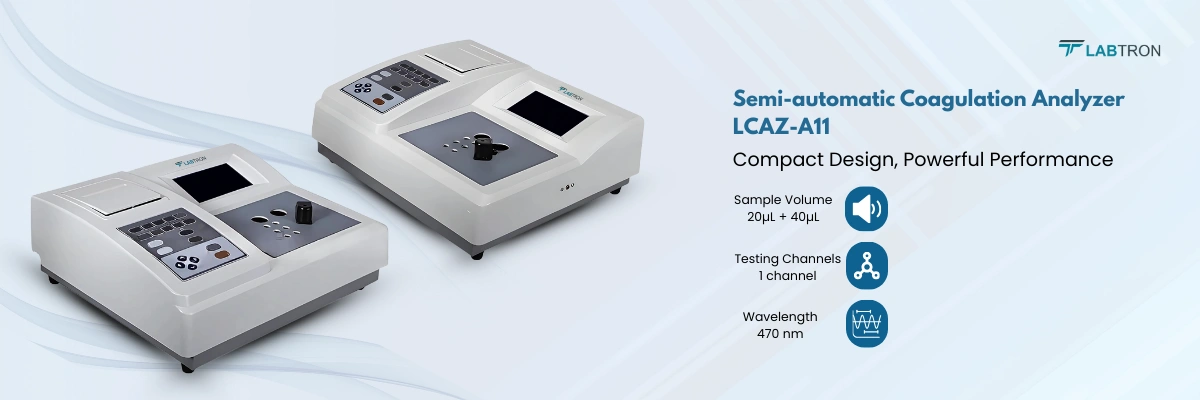 Semi-automatic Coagulation Analyzer LCAZ-A11 | 470mm wavelength | 1 test channel Semi-automatic Coagulation Analyzer LCAZ-A11 | 470mm wavelength | 1 test channel