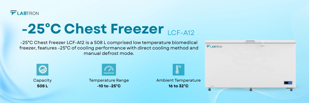 -25°C Chest Freezer LCF-A12 Banner