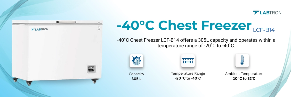 -40°C Chest Freezer LCF-B14 Banner