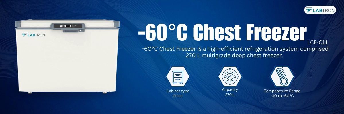 -60°C Chest Freezer LCF-C11 Banner