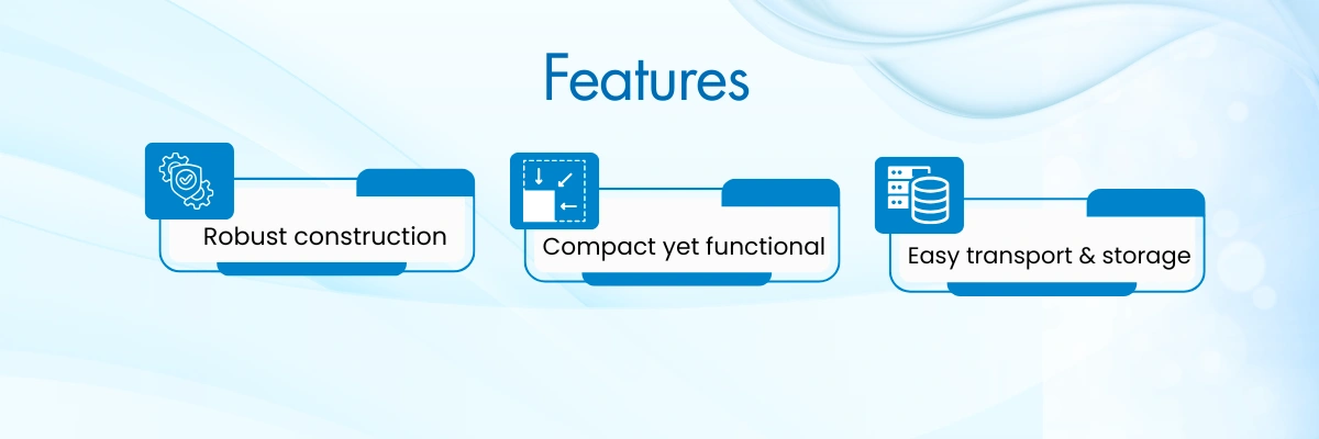 Clean Table LCLT-B11 | Robust Construction | Compact