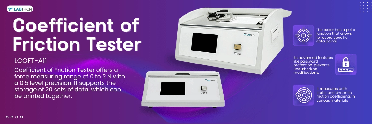 Coefficient of Friction Tester LCOFT-A11