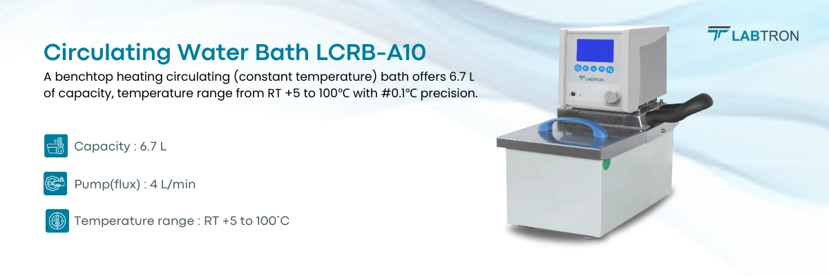 Circulating Water Bath LCRB-A10 Banner