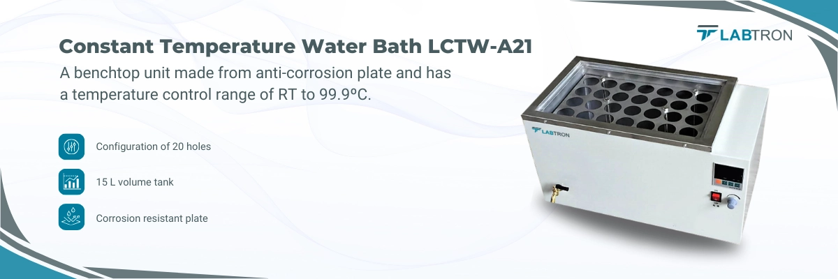 Constant Temperature Water Bath LCTW-A21 Banner